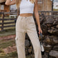 Long Jeans with Pocket
