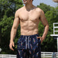 Full Size Printed Drawstring Swim Trunks