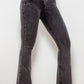 Two-Button Flare Jeans