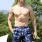 Full Size Printed Drawstring Swim Trunks