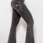 Two-Button Flare Jeans
