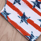 Kids Graphic Tank and US Flag Shorts Set
