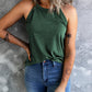 Curved Hem Grecian Tank Top