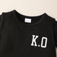 Boys Letter Graphic T-Shirt and Shorts Set