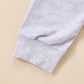 Kids SMILE Half Zip Sweatshirt and Joggers Set