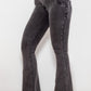 Two-Button Flare Jeans