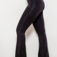 Buttoned Flare Jeans