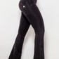 Buttoned Flare Jeans