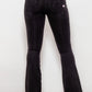 Buttoned Flare Jeans