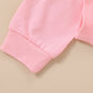 Kids SMILE Half Zip Sweatshirt and Joggers Set