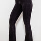Buttoned Flare Jeans